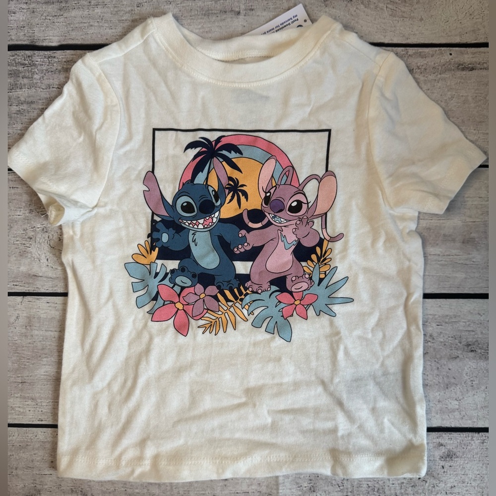 Disney Lilo & Stitch Toddler T-shirt 2T Baby Shirt NWT